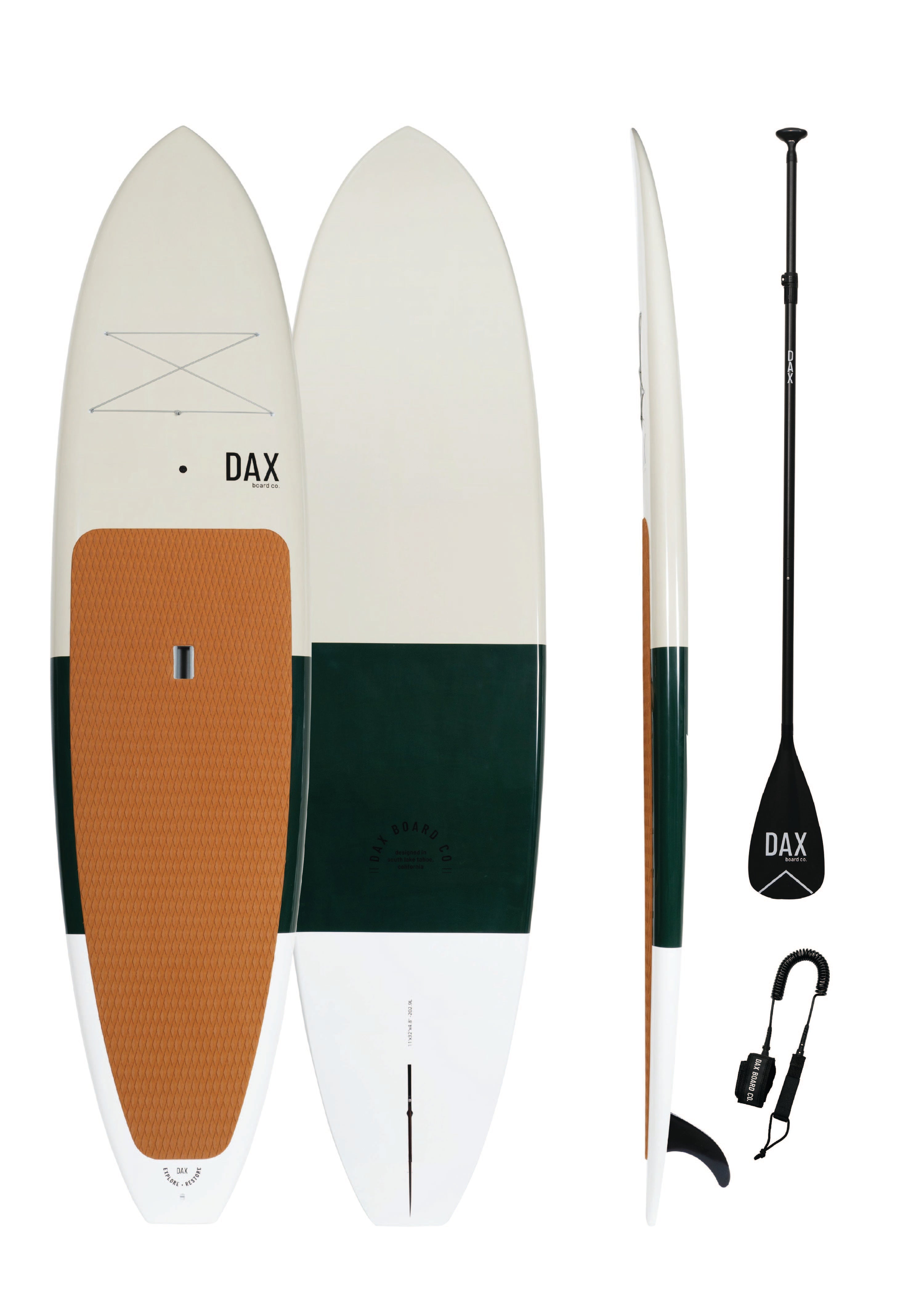 Dax Drifter Grayscape (11') BUNDLE PADDLE, LEASH AND UV COVER (CLOSEOUT SPECIAL)